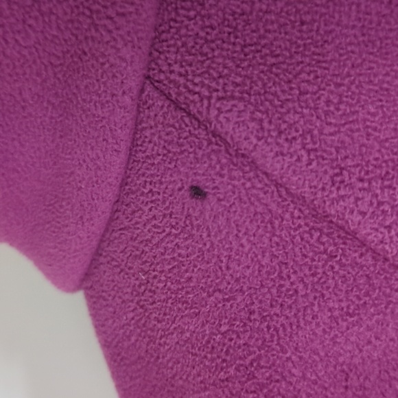 Columbia Fleece Zip Up Color Block Jacket MEDIUM Brown Mauve - Picture 16 of 16